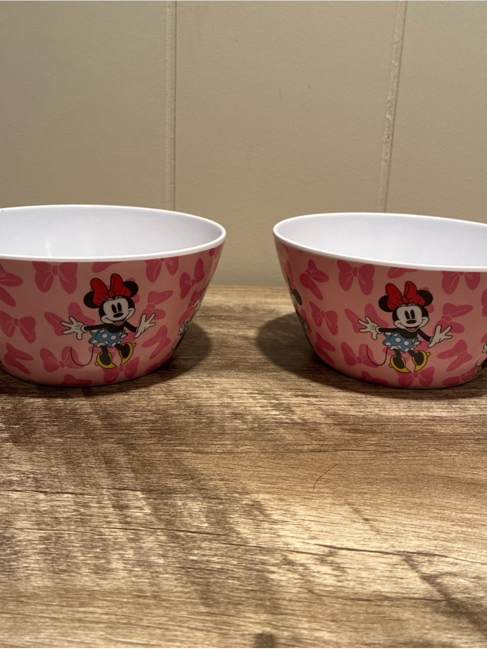 Minnie Mouse Bowls